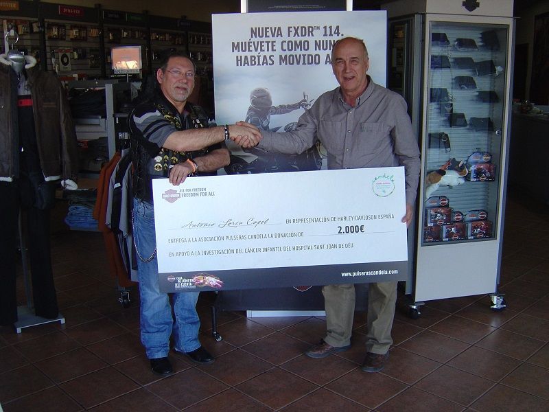 Antonio Lorca Capel Ricardo Salvador Quesada Harley Davidson Almería