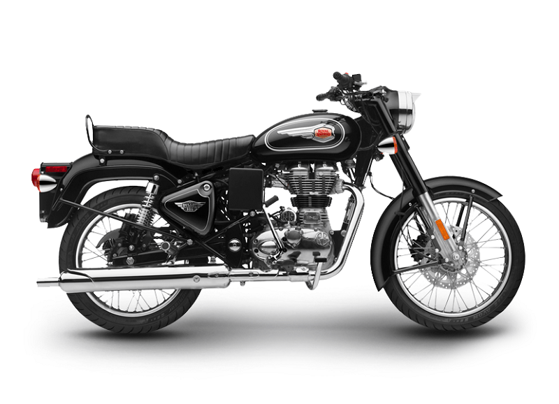 Bullet 500 black center