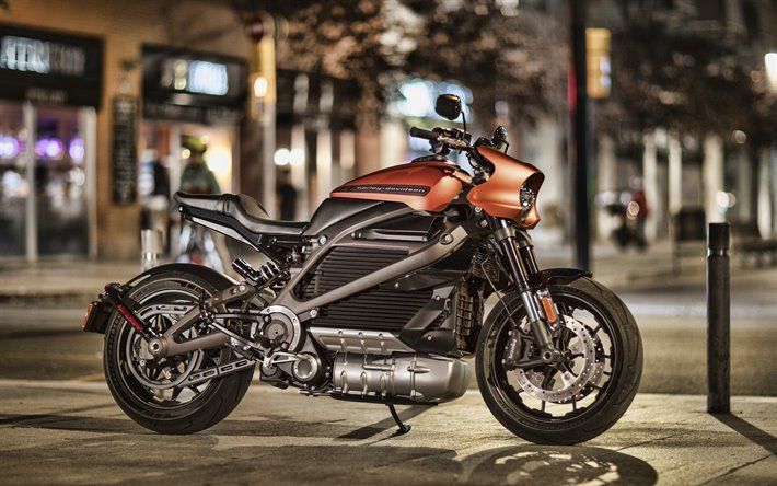 harley davidson livewire street superbikes 2019 bikes orange motorcycle