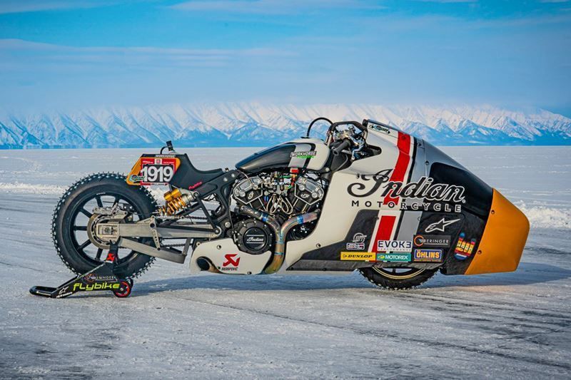 indian scout bobber appaloosa v2 baikal mile speed festival siberia 2020 2