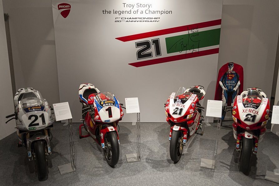 Troy Story the Legend of a Champion Ducati Museum 03 UC290724 High