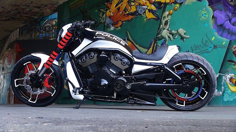 custom harley davidson LADP 7