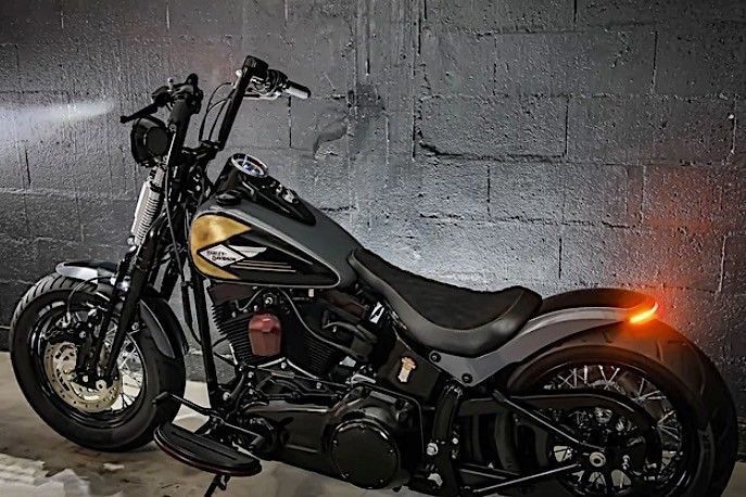 2009 harley davidson cross bones is the ultimate visual pirate nod to bike from long ago 3