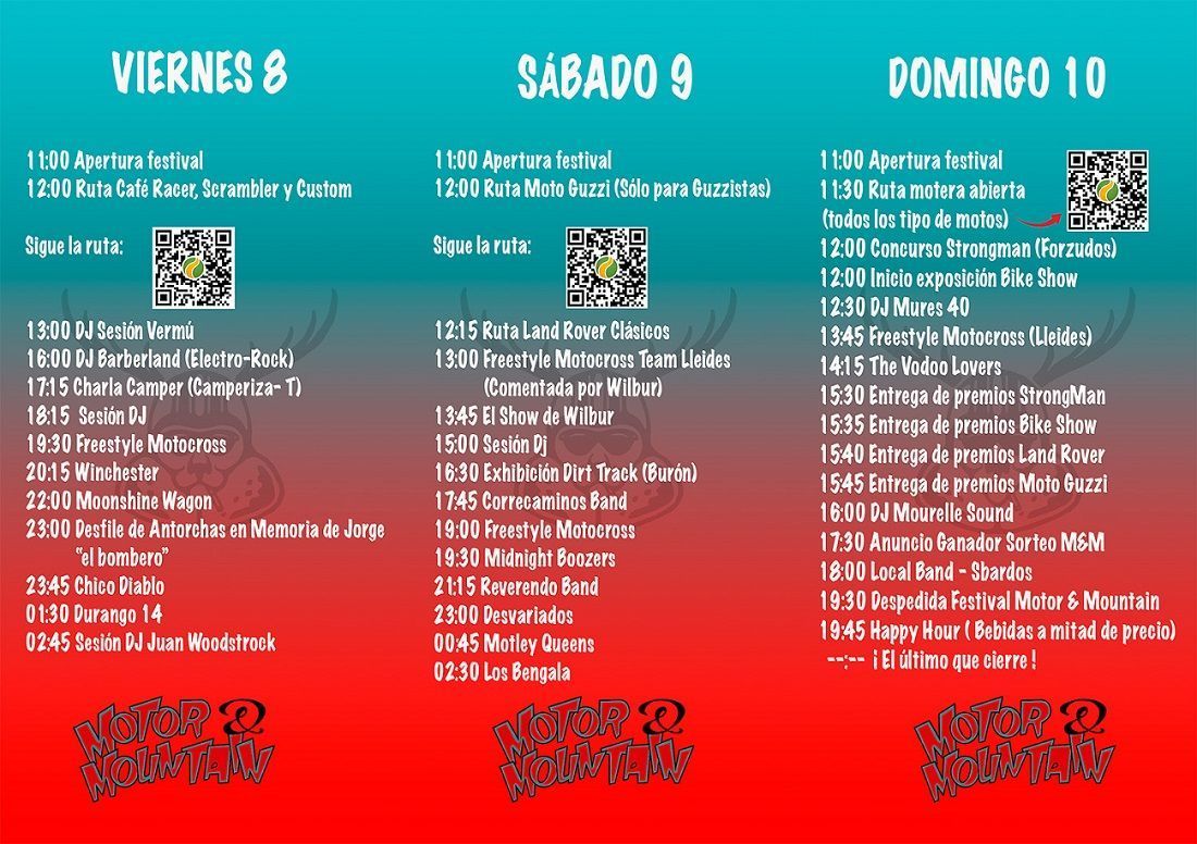 programa motor and mountain 2022