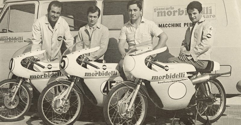 morbidelli motorcycle banner