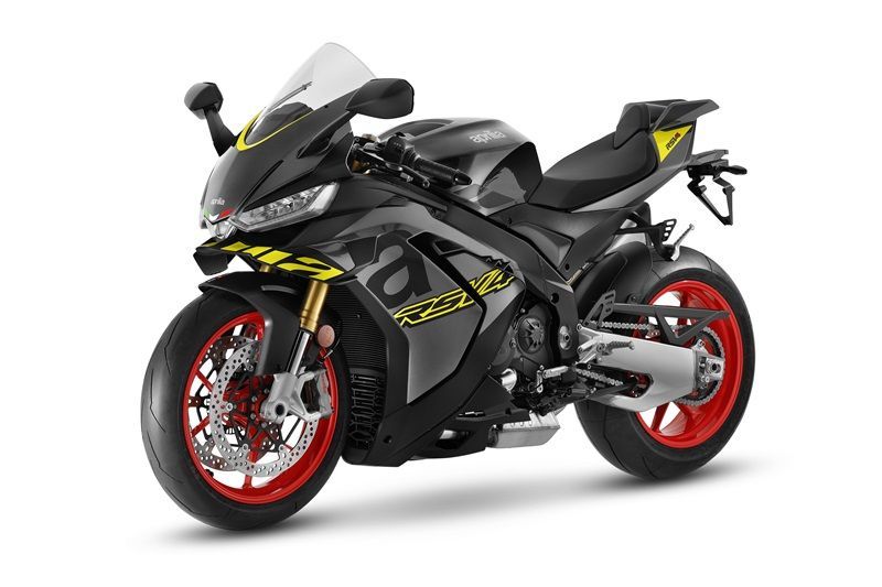 02 Aprilia RSV4 Poison Yellow