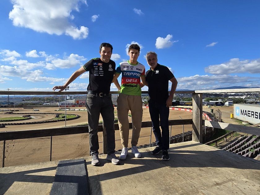 Luis Castro y Pep Sastre junto a Alvaro Fuertes