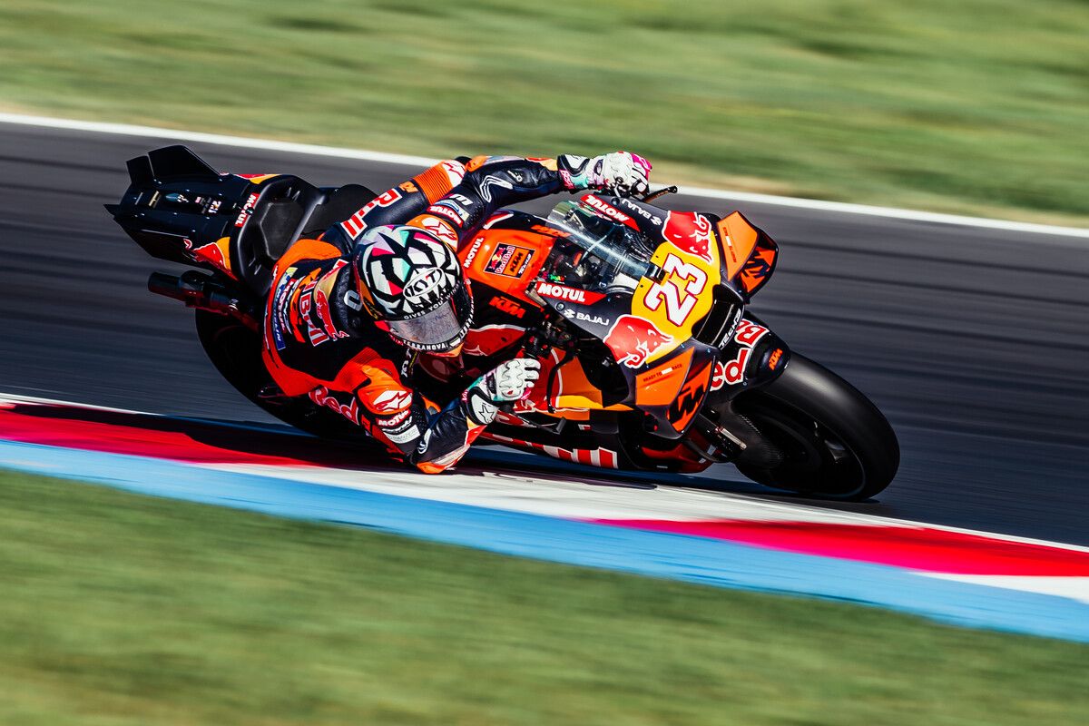 717454 Enea Bastianini Red Bull KTM Tech3 MotoGP RC16 Misano World Circuit Marco Simoncelli ITA 15 09 2025 5 MotoGP IRTA Test 2025 Misano ITA 
