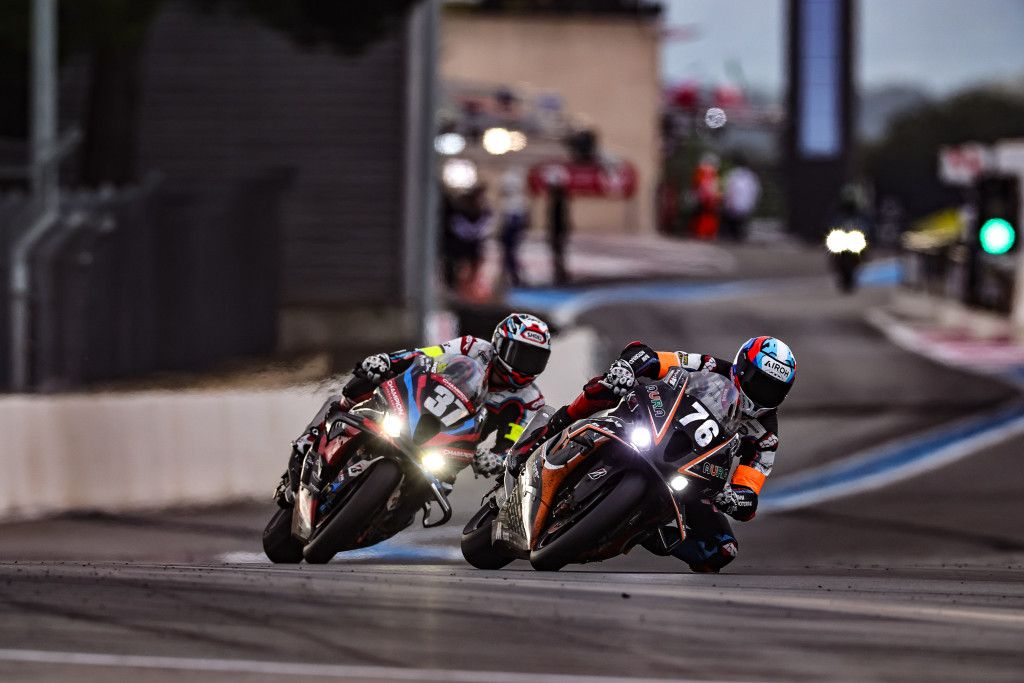 BMW Motorrad World Endurance Team and AutoRace Ube Racing Team large