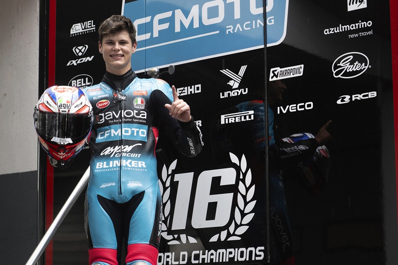 key 851Poleman Moto3 Junior Carlos Cano