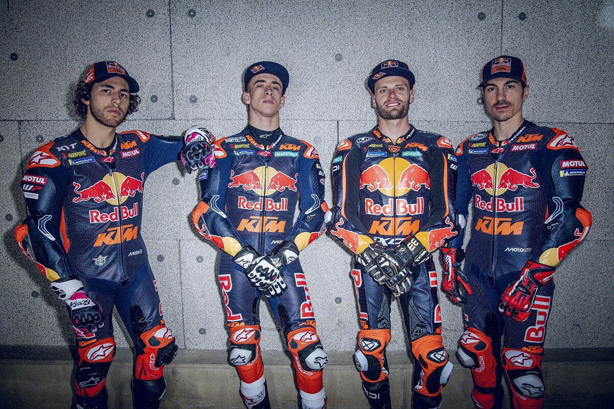 Red Bull KTM Bastianini Acosta Binder Vinales 1