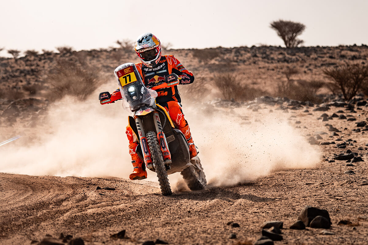 luciano benavides KTM Dakar Rally 2026 Saudi Arabia Stage11 0376