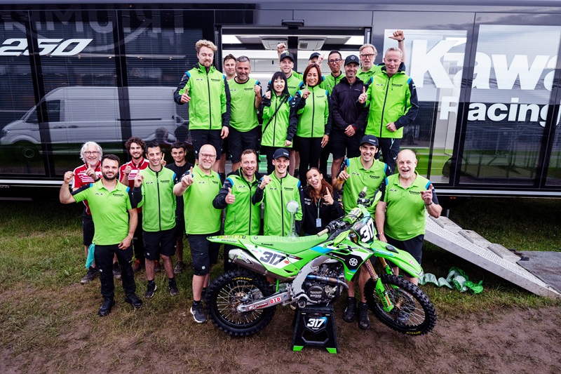 hi Kawasaki team German Round