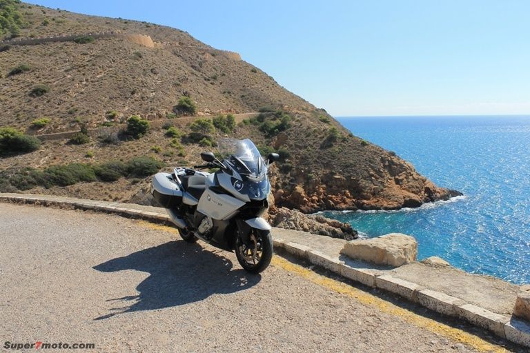 bmw k 1600 gt y el mar